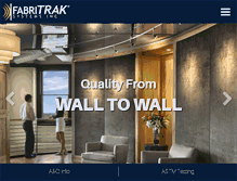 Tablet Screenshot of fabritrak.com